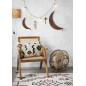 Housse de coussin ethnique coton brodé Madam Stoltz