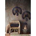 Lampe style campagne rustique chic terre cuite raphia Madam Stoltz