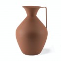 pols potten roman brown set de 3 vases metal