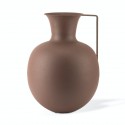 pols potten roman brown set de 3 vases metal