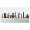 Set de 3 vases métal Pols Potten Roman Brown