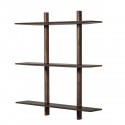 muubs etagere murale epuree style japonisant bois fonce