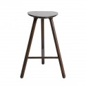 Tabouret de bar épuré bois massif chêne Muubs