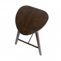 Tabouret de bar épuré bois massif chêne Muubs