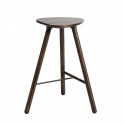 Tabouret de bar épuré bois massif chêne Muubs