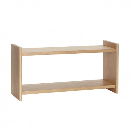 hubsch petite etagere murale style scandinave bois clair