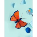 decoration murale carton papillon cuivre studio roof