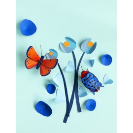 Petit insecte décoratif coléoptère champignon Studio Roof