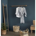 hubsch portemanteau mural barre style scandinave bois clair 10 pateres