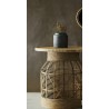 cache pot rustique gres pierre de lave volcanique madam stoltz