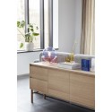 hubsch buffet design scandinave bois chene clair