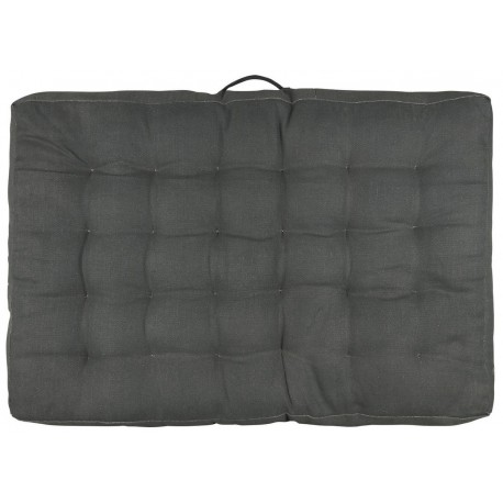 matelas de sol epais gris coton ib laursen 80 x 120 cm