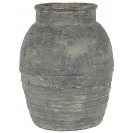 Grand pot en ciment style brut IB Laursen Helios