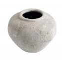 Vase terre cuite surface lunaire Muubs Luna 26