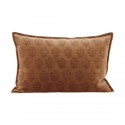 Housse coussin velours imprimé House Doctor Coral