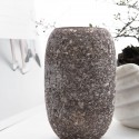 Vase verre aspect pierre House Doctor Earth