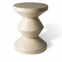 Tabouret design Pols Potten Zig Zag beige