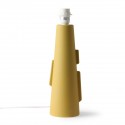 hk living cone pied de lampe a poser design ceramique vert mat