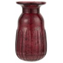 petit vase verre rouge retro vintage ib laursen