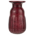 Petit vase verre vintage IB Laursen rouge