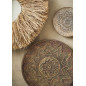 miroir mural soleil fibre naturelle jonc madam stoltz