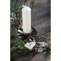 Bougeoir style vintage shabby chic laiton 4 bougies IB Laursen