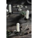 bougeoir vintage shabby chic laiton 4 bougies ib laursen