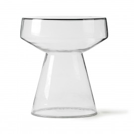 Table basse d'appoint verre HKliving