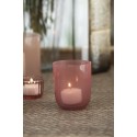 Photophore verre soufflé IB Laursen rose