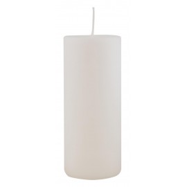 Bougie cylindrique longue durée IB Laursen 15 cm blanc