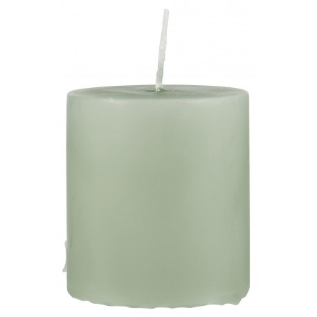 ib laursen bougie cylindre vert clair celadon 7 cm