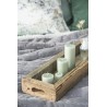 ib laursen bougie cylindre vert clair celadon 7 cm