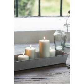 ib laursen bougie cylindre vert clair celadon 7 cm