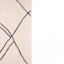 hk living tapis tufte design blanc style berbère 150 x 240 cm