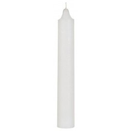 grande bougie chandelier rustique blanche ib laursen 25 cm