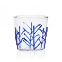 Verre Ichendorf Milano Greenwood décor relief branches bleu