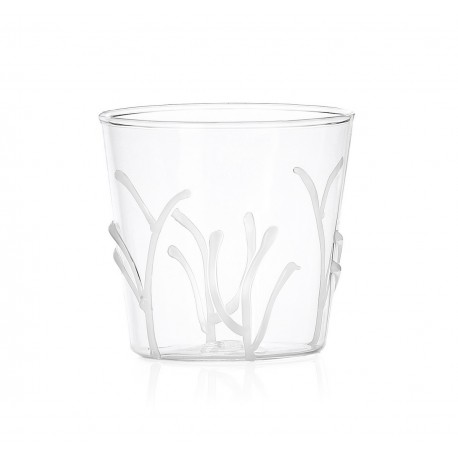 Verre Ichendorf Milano Greenwood décor branches blanc