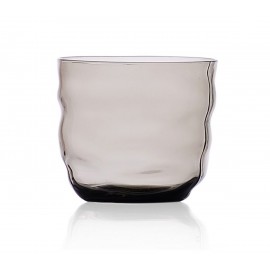 Verre soufflé Ichendorf Milano Poseidon gris