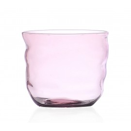 Mundgeblasenes Glas Ichendorf Milano Poseidon rosa