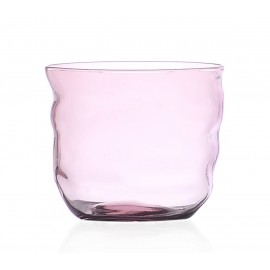 Verre soufflé Ichendorf Milano Poseidon rose