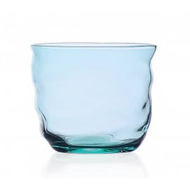 Verre soufflé Ichendorf Milano Poseidon bleu