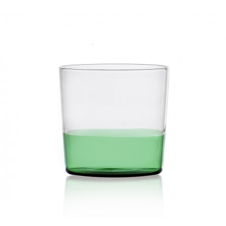 ichendorf milano light verre gobelet bicolore design vert