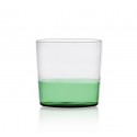 ichendorf milano light verre gobelet bicolore design vert