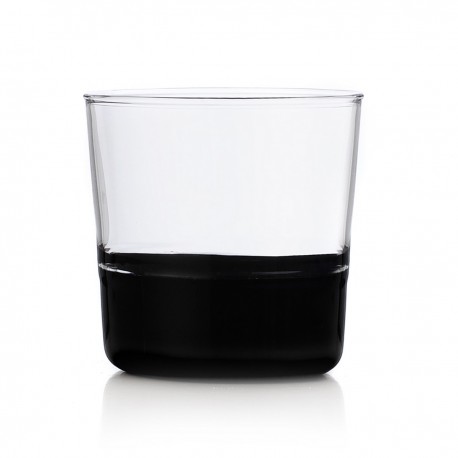 Verre soufflé bicolore Ichendorf Light noir