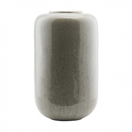 Vase jarre contemporain grès gris House Doctor Jade