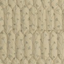 bloomingville plaid matelasse motif floral delicat vert
