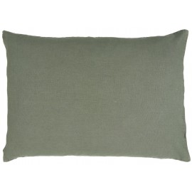 Taie d'oreiller lin rectangulaire IB Laursen 50 x 70 cm vert