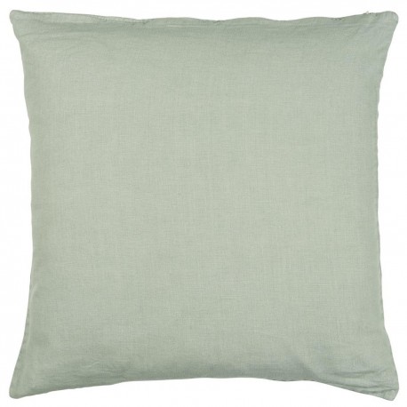 ib laursen taie oreiller lin vert amande jade carre 50 x 50 cm