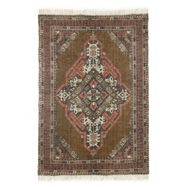 Tapis style oriental jute coton délavé imprimé HK Living