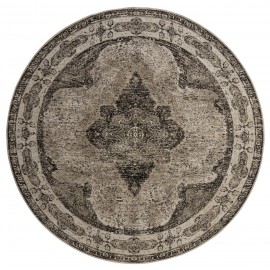 Tapis rond Nordal Venus gris